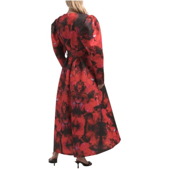 NANCY YANG Puff Sleeve Dress - Picture 2 of 3